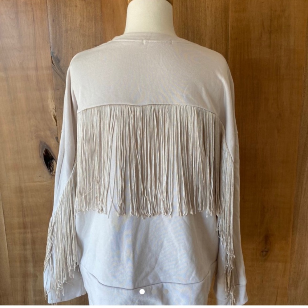 Fringe sweater!
